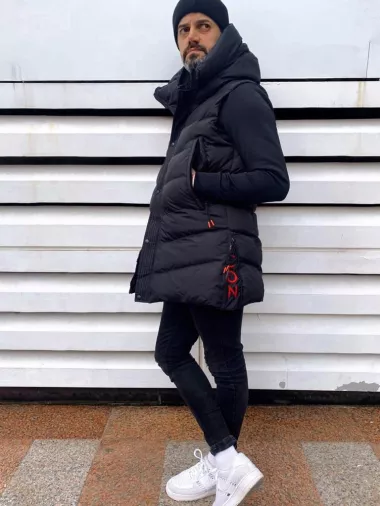 Vesta barbati neagra B7668 117-3